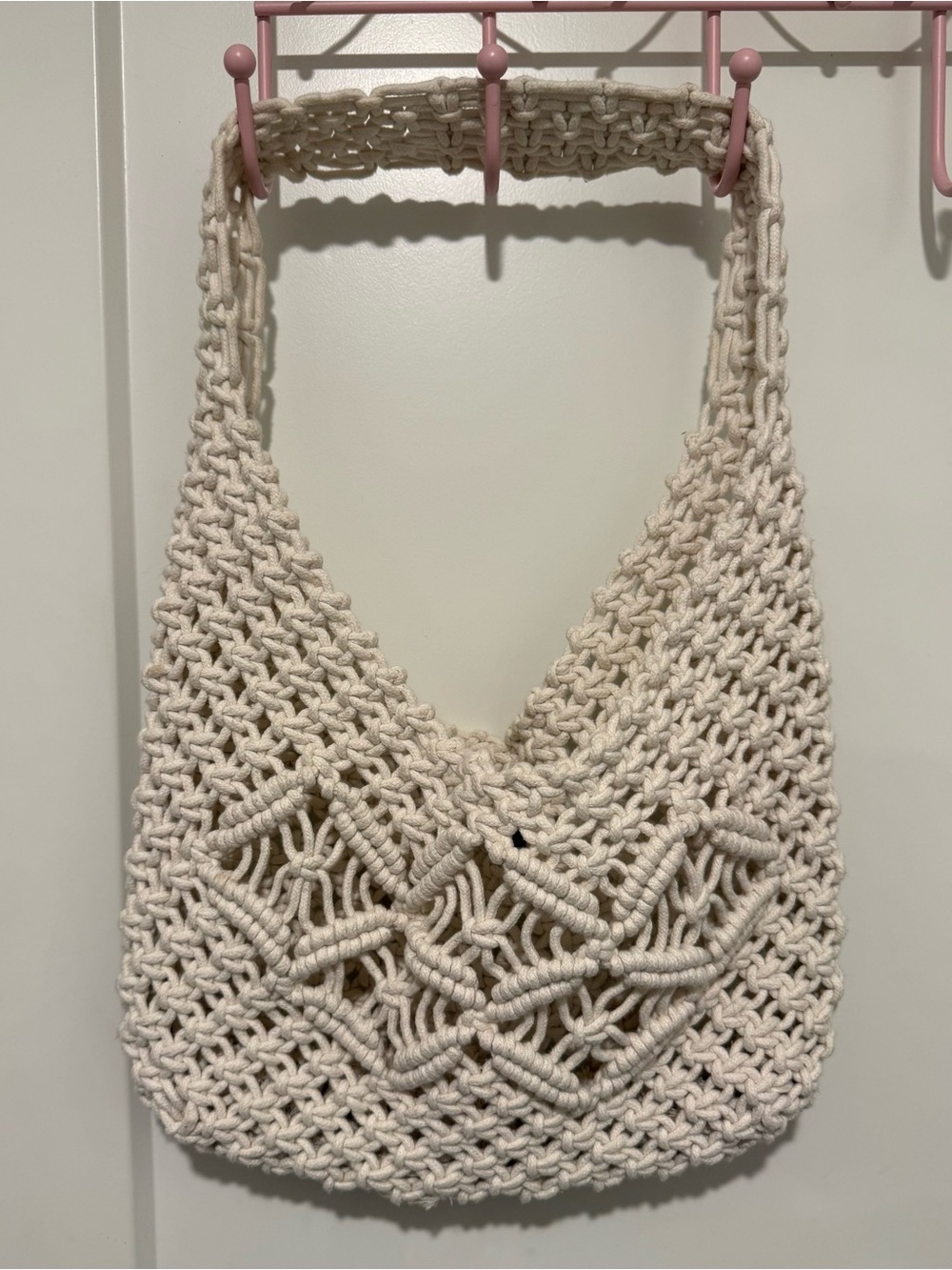 Forever 21 Crocheted Shoulder Bag